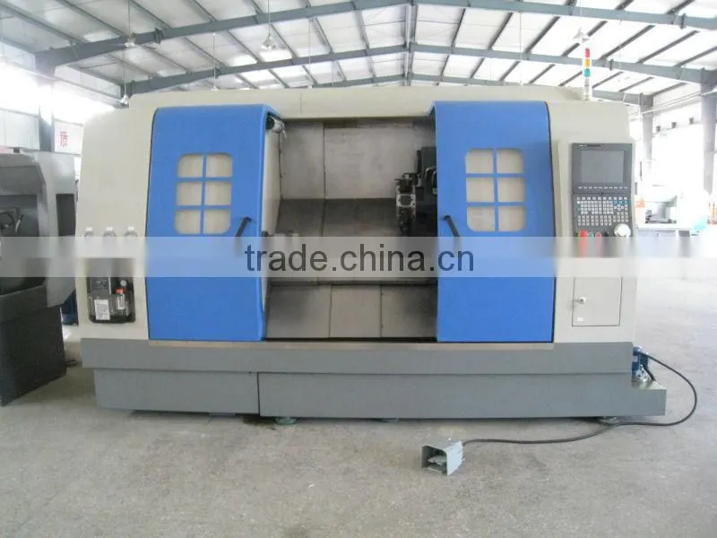 CNC550A cnc slant bed cnc lathe turning center with double spindles