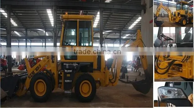 SZM Small Backhoe Mini tractor loader