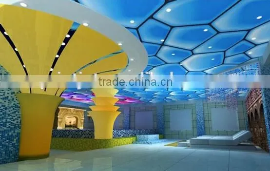 digital indoor ceiling material transparent soft film printer