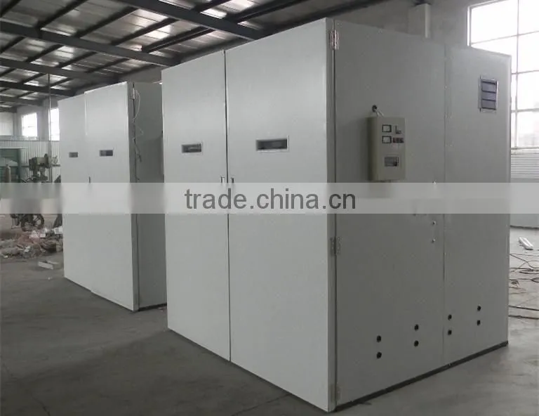 High hatching rate 440 chicken eggs fully automatic incubator with CE supported
