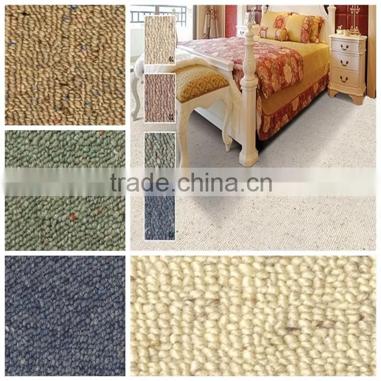 High-Low Loop Piles Environment Non-Toxic Carpet