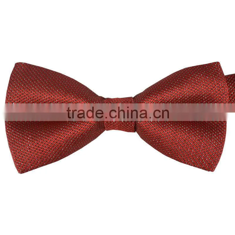 Men Silver Evening Dress Jacquard Monochromatic Bow Ties Wholesale
