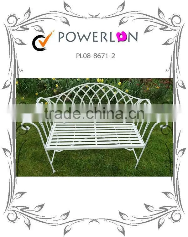 Competitive Price Professional Metal Garden Arch With Bench