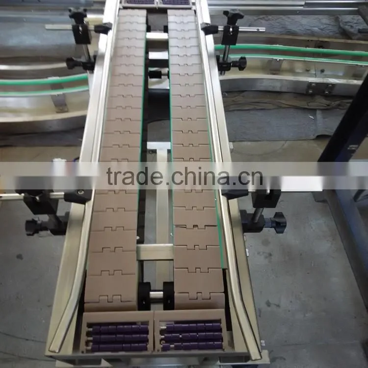 YS-SV type Plastic slat top chain conveyors by customized