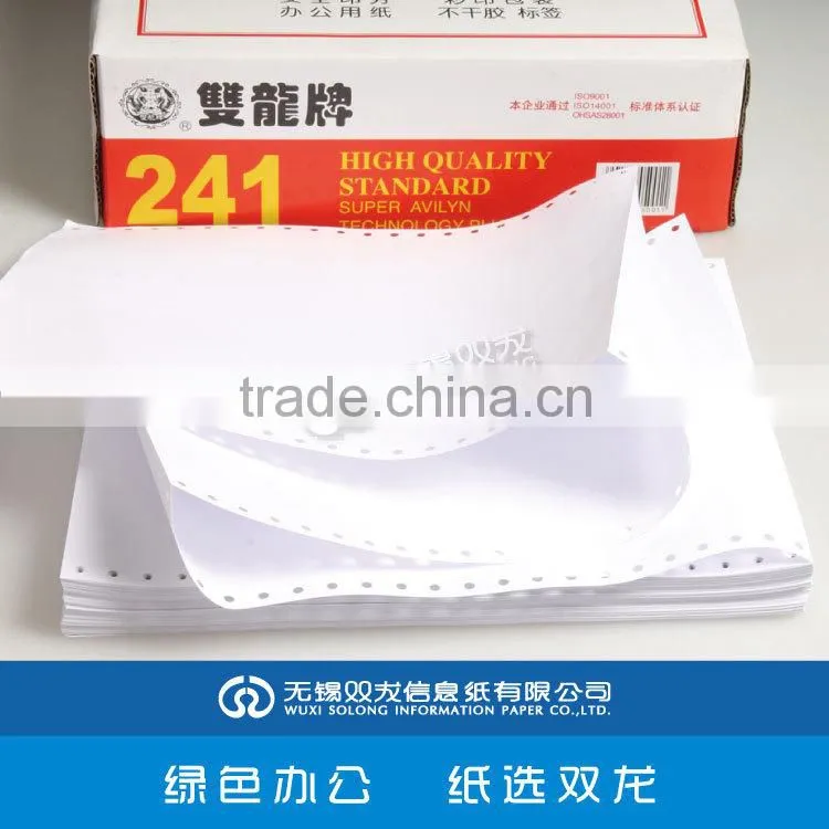 sales invoices, invoice paper, computer print paper with holes