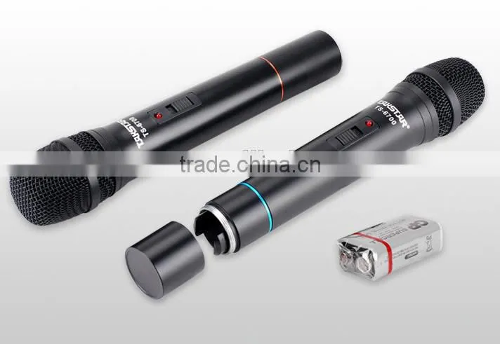 high quality VHF wireless microphone for karaoke vhf wireless microphone TS-2200