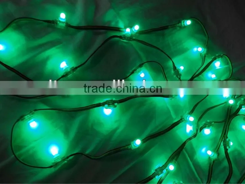 DC12V RGB dump node;100pcs a string;injection type;IP66