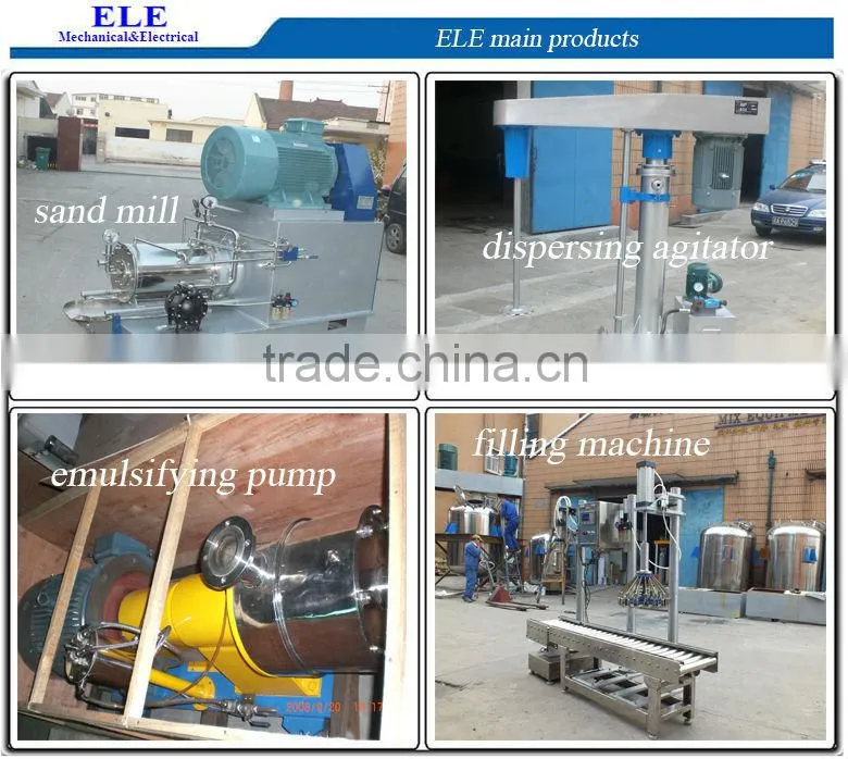 paint mixing tank/reactive tank/paint dissolver kettle