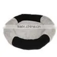 Round pet bed for dog
