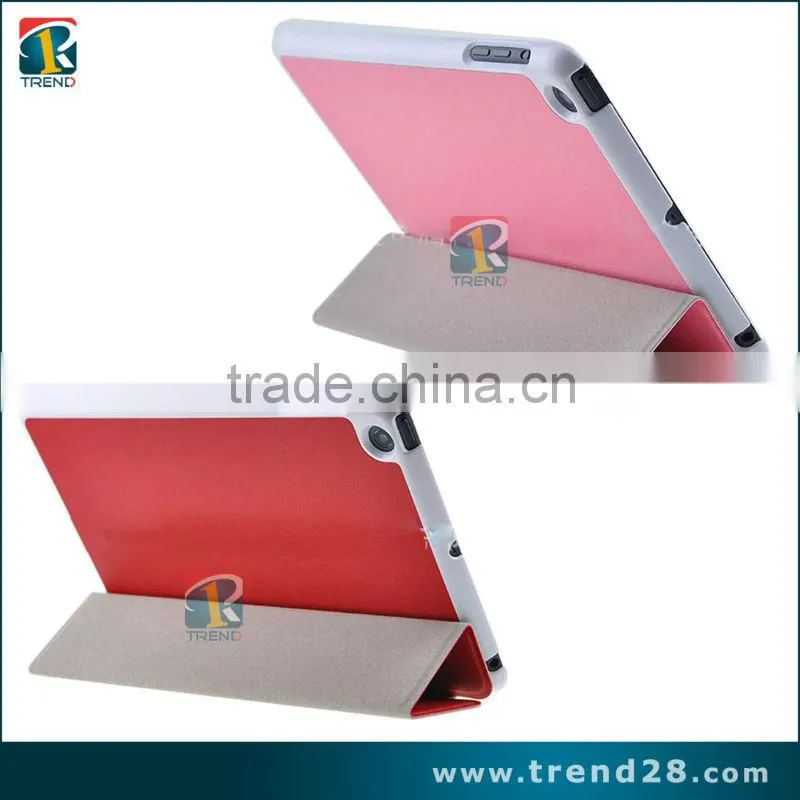 China supplier hot styles leather case for ipad mini