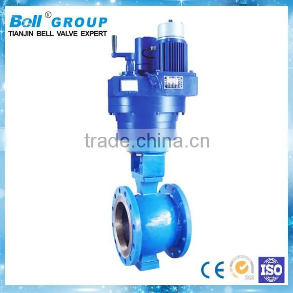 ductile iron motorized ball valve