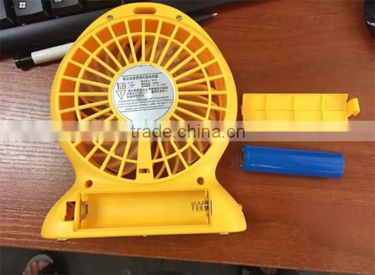 3 Speed Promotion Portable USB Mini Fan Handheld Cooler Cooling Fan Rechargeable Battery