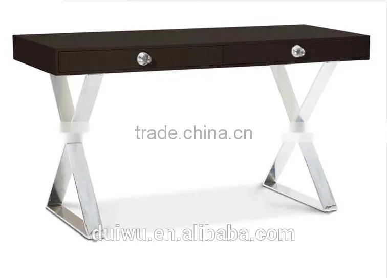 Latest modern wooden executive office desk side table design