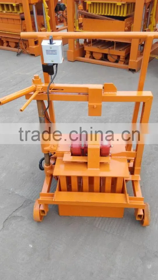 QMJ2-45 Cheap Concrete Block Making Machine Small Scale Industries Machine