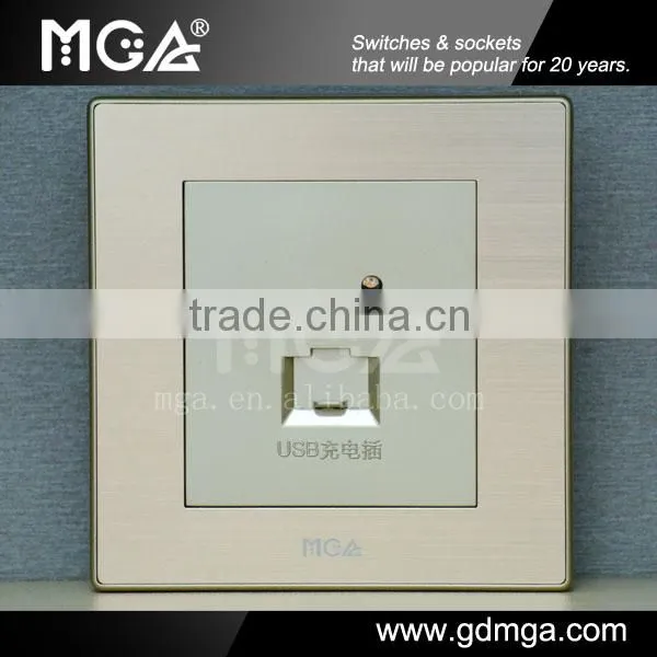 MGA A9 Series USB wall socket