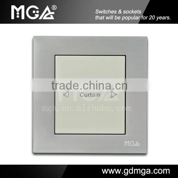 MGA A9 Series two gang curtain switch