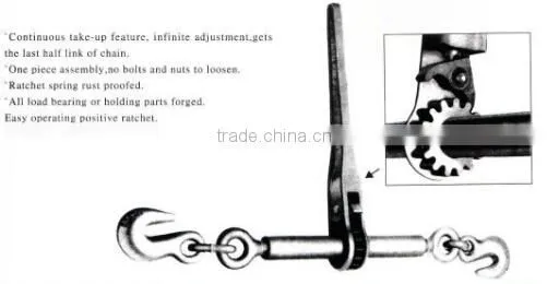 Standard L-140 Ratchet Type Load Binder
