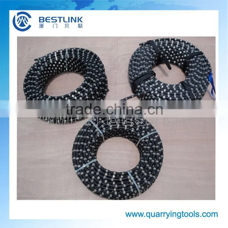 new design multi cutting 7.2mm diamond wire for granite slabs cut with high quality
