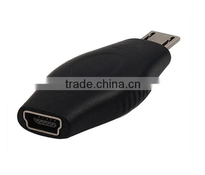 Mini USB Male to USB Female 90 degree Vertical Right Angled Adapter