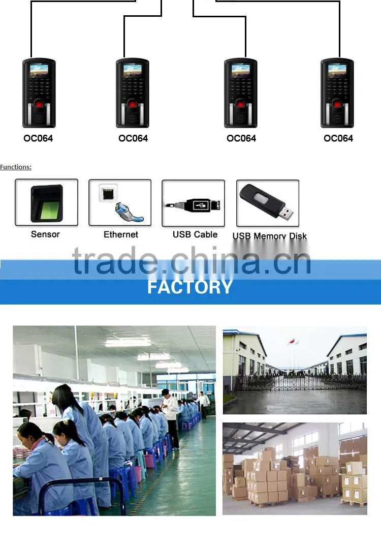 OC064 USB Biometric Fingerprint Access Control Reader