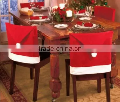 Christmas decor Woven christmas chair covers
