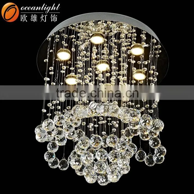 stair chandelier,modern crystal round chandelier OM88574-80 50