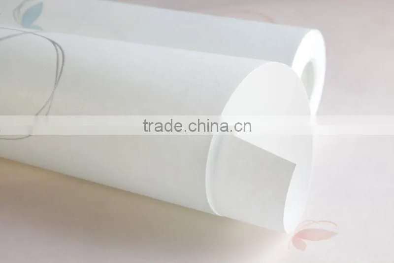 New Design Non-woven modern wallpaper pink color