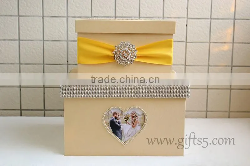 Elegant Handmade wedding fund money box