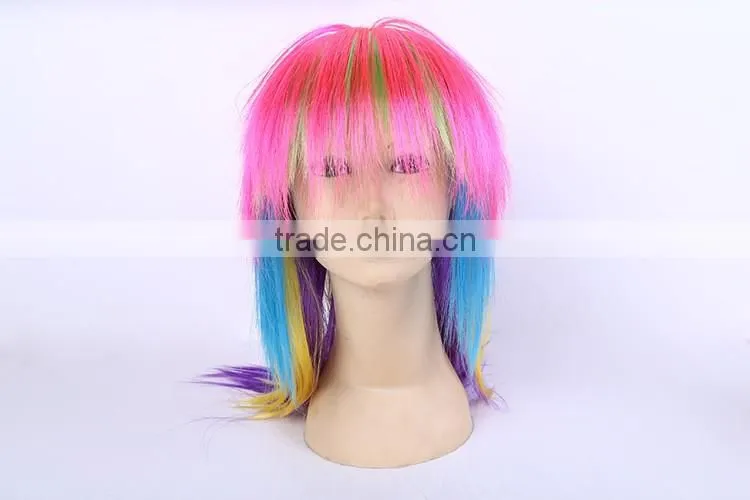 Made With Synthetic Material High Quality Size-Adjustable Wig