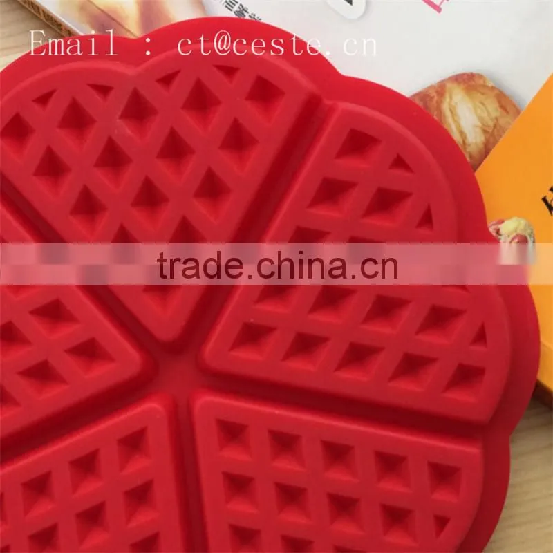 CTBED-004 Silicone Cake Baking Mold Cake Pan Muffin Cups Handmade Soap Moulds Biscuit Chocolate Ice Cube Tray DIY Mold