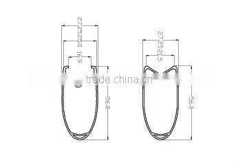 2014 NEW BICYCLE WIDER 56MM TUBULAR WHEEL