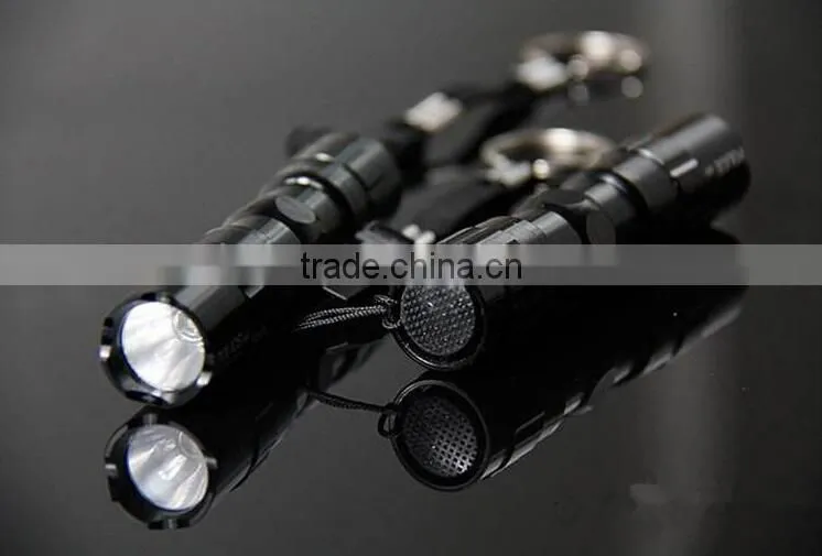 led keychain waterproof flashlight zoom flashlight
