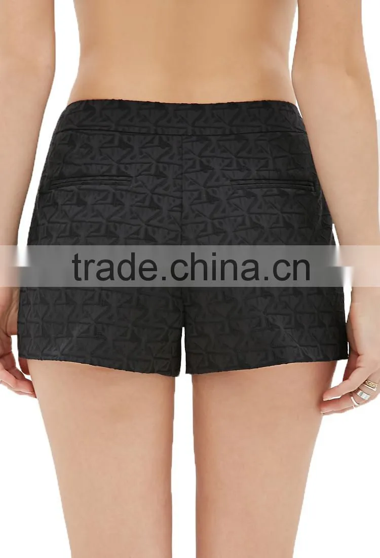 2014 Wholesale Women Sexy Black Lace Mid- waist Mini Lace Short Pants
