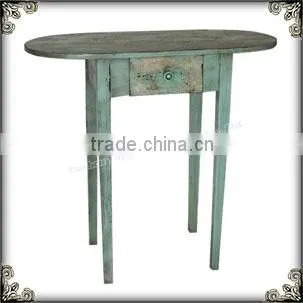 Vintage rustic decorative end table