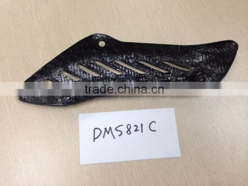 Prepreg Carbon Fiber motorcycle heat shield for Ducati in Autoclave process