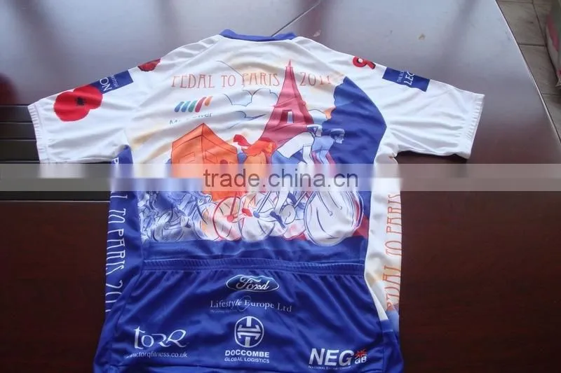 Short sleeve cycling t-shirts for retail