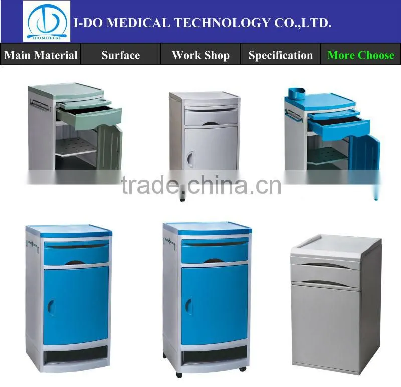 Stainless Steel Bedside Cabinet For Hospital