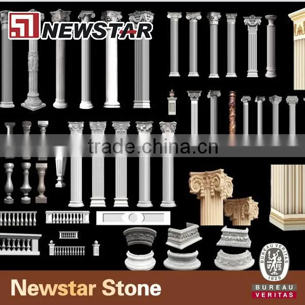 Newstar super roman granite pillar