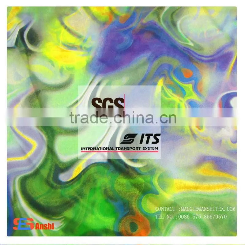 ES1020A Custom design Printed fabric for top, underwear, dress fabric