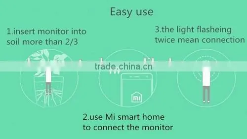 Original Xiaomi Flower Monitor Digital Plants Grass Flora Monitor Soil Water Light Smart Tester Sensor for Aquarium Garden Plant
