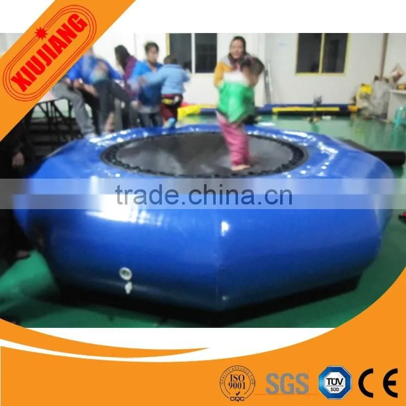 swimming pool and playground small inflatable trampoline for kids