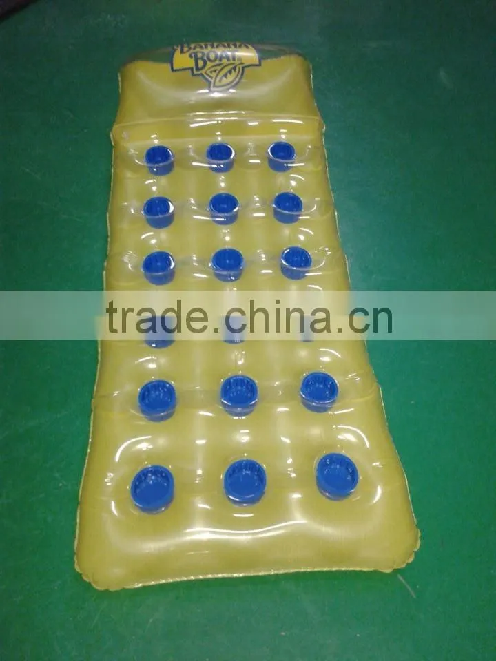 Inflatable swimming pool noodles