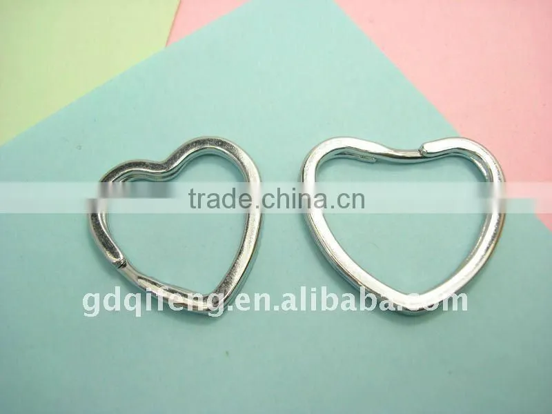 heart shape ring buckle , start shape key ring ,moon shape key ring for hangbags