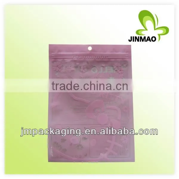 Laminated foil aluminum zipper bag
