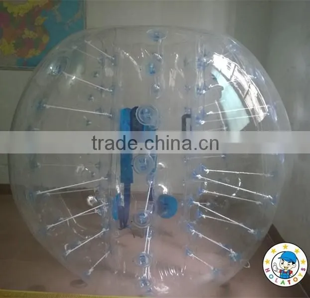 Hola inflatable bumper ball/human bowling ball/football bubble for sale