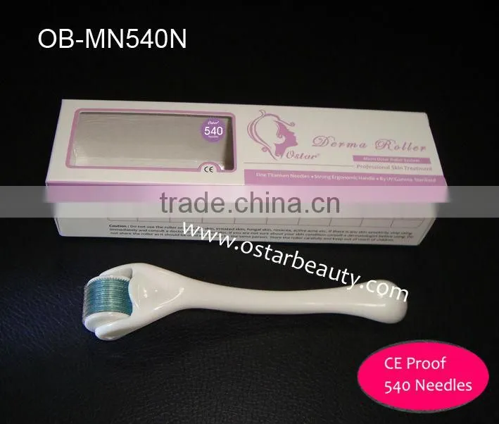 HOT 540 needles titanium derma roller / micro needle machine OB-540N