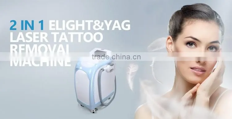 strong power removal hair multifunction rf yag laser ipl hair removal machine