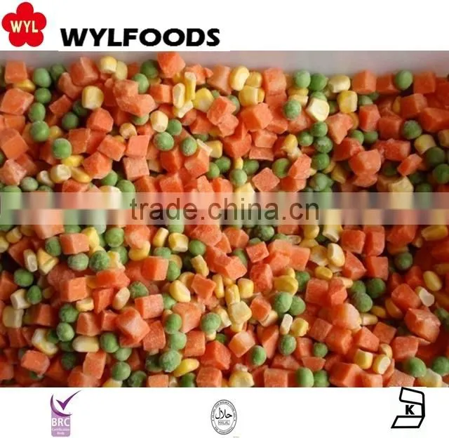 IQF China price for frozen mix vegetables 2015 new corp