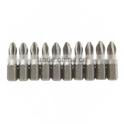 Anti-Slip POZI Screwdriver Bits