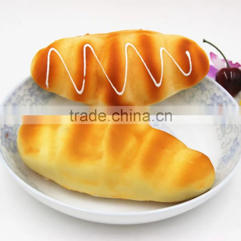 Decorative PU Fake Food Model Artificial Bread Window Shopping Display-Yiwu sanqi crafts factory